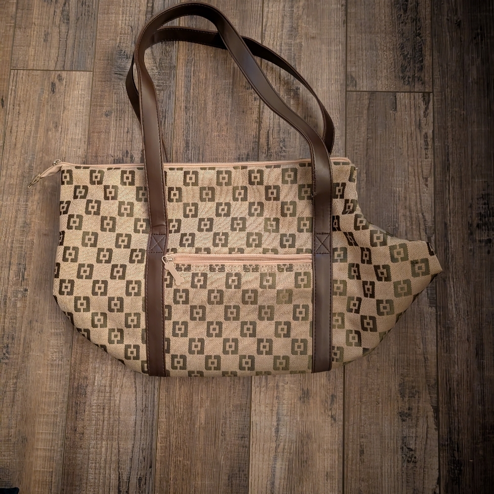 Doggie pet canvas carrier